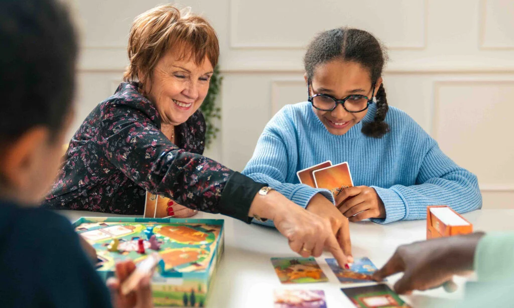 Cozy board game selection