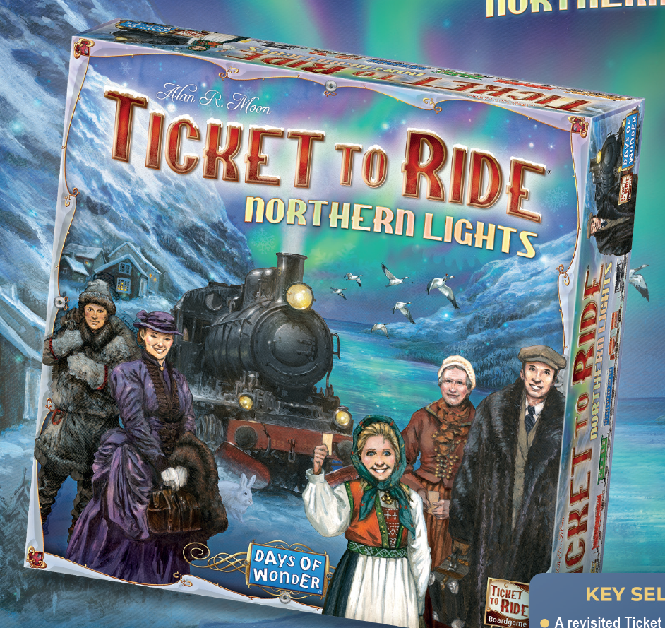 TICKET TO RIDE NORTHERN LIGHTS EN