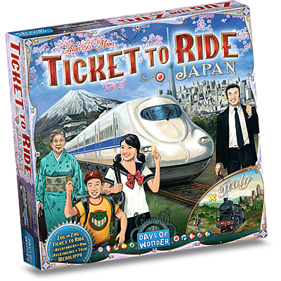 [DO7232EN] TICKET TO RIDE MAP COLLECTION VOLUME 7 JAPAN ITALY EN