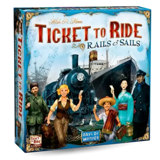 [DO7226EN] TICKET TO RIDE RAILS SAILS EN